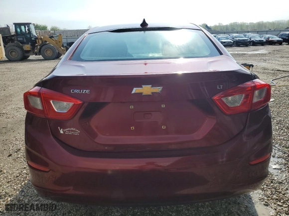 2016 Chevrolet Cruze LT with VIN 1G1BE5SM8G7235540, listed as a Copart auction lot 49273035 with 174,482 mi miles and Salvage Title. Bid and sale history available at carsss.com. Image 6.