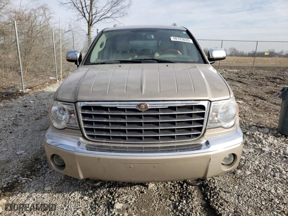 2008 Chrysler Aspen Limited with VIN 1A8HW58208F158389, listed as a Copart auction lot 48725035 with 186,550 mi miles and Salvage Title. Bid and sale history available at carsss.com. Image 5.