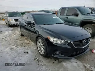 2016 Mazda Mazda6 i Touring with VIN JM1GJ1V55G1449264, listed as a Copart auction lot 88736185 with 91,560 mi miles and Salvage Title. Bid and sale history available at carsss.com. Image 13.