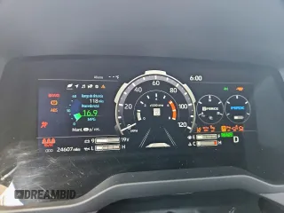 2022 Toyota Tundra Limited Hybrid with VIN 5TFJC5EC3NX001878, listed as a Copart auction lot 64201395 with 24,607 mi miles and Clean title. Bid and sale history available at DreamBid. Image 9.