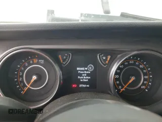 2022 Jeep Wrangler Sport with VIN 1C4HJXAG8NW181325, listed as a Copart auction lot 82700694 with 27,763 mi miles and Salvage Title. Bid and sale history available at DreamBid. Image 9.