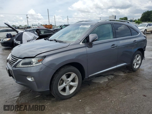 2013 Lexus RX 350 with VIN 2T2BK1BA0DC196219, listed as a Copart auction lot 60864725 with 83,319 mi miles and Salvage title. Bid and sale history available at DreamBid. Image 1.