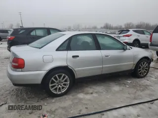 2001 Audi A4 с VIN WAUDC68D61A003383, выставлен на аукционе Copart как лот 85887854 с пробегом 276 900 миль миль и Чистый • Clean title. История ставок и продаж доступна на DreamBid. Изображение 3.