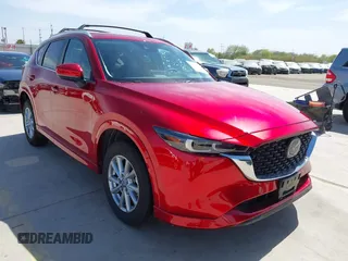 2024 Mazda CX-5 2.5 S Select Package with VIN JM3KFBBL0R0445742, listed as a IAAI auction lot 41823707 with 8,044 mi miles. Bid and sale history available at carsss.com. Image 1.