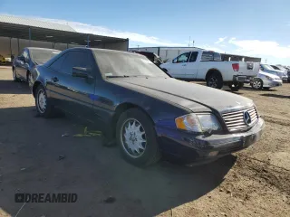 1996 Mercedes-Benz SL-Class with VIN WDBFA67F7TF134539, listed as a Copart auction lot 81187764 with 150,147 mi miles and Clean Title. Bid and sale history available at carsss.com. Image 4.