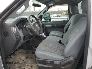 2012 Ford Super Duty F-250 SRW XL with VIN 1FTBF2BT9CEA65320, listed as a Copart auction lot 43140665 with 75,405 mi miles and Salvage Title. Bid and sale history available at carsss.com. Image 7.