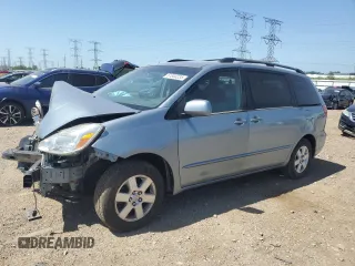 2004 Toyota Sienna XLE with VIN 5TDZA22CX4S086444, listed as a Copart auction lot 61803235 with 170,169 mi miles and Salvage title. Bid and sale history available at DreamBid. Image 1.