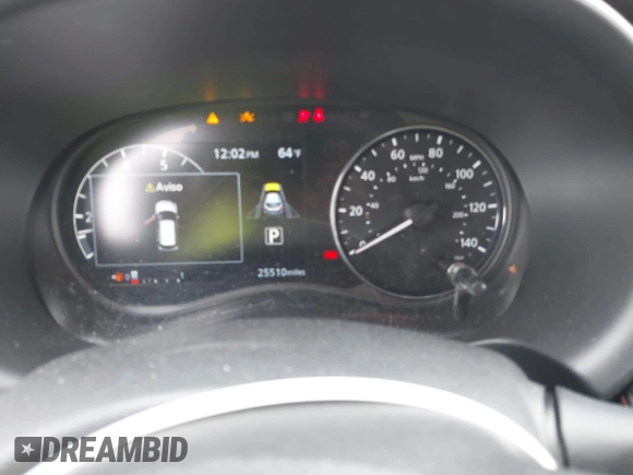 2024 Nissan Kicks SR with VIN 3N1CP5DV6RL502977, listed as a IAAI auction lot 41951182 with 25,510 mi miles and . Bid and sale history available at DreamBid. Image 7.