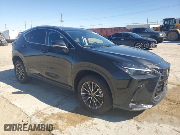 2024 Lexus NX with VIN JTJGKCEZXR2019879, listed as a Copart auction lot 46855145 with 16,950 mi miles and Salvage Title. Bid and sale history available at carsss.com. Image 4.