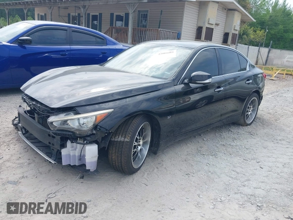 2014 Infiniti Q50 Premium z VIN JN1BV7APXEM680281, wystawiony jako IAAI lot #42084485 z przebiegiem 117 469 mil mil oraz . Historia ofert i sprzedaży dostępna na DreamBid. Obrazek 2.