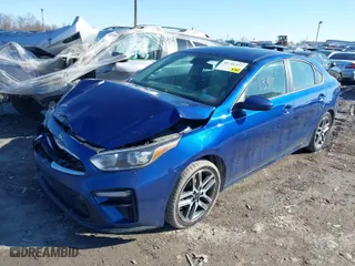 2019 Kia Forte S with VIN 3KPF34AD1KE021427, listed as a IAAI auction lot 41741337 with 285,620 mi miles. Bid and sale history available at carsss.com. Image 2.