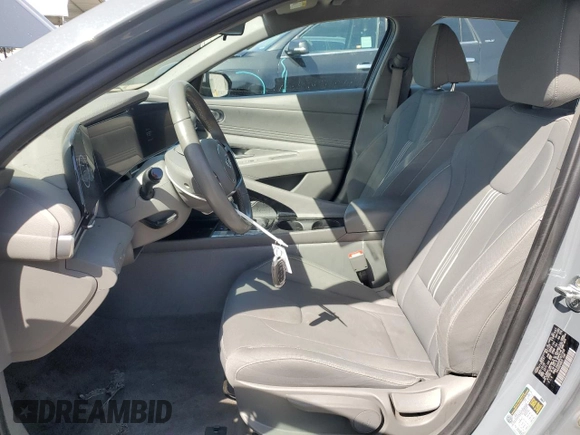 2023 Hyundai Elantra SEL with VIN KMHLS4AGXPU431938, listed as a Copart auction lot 52345275 with 31,783 mi miles and Salvage Title. Bid and sale history available at DreamBid. Image 7.