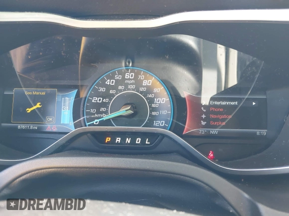 2013 Ford Focus Electric with VIN 1FADP3R40DL364398, listed as a IAAI auction lot 42509482 with 87,611 mi miles and . Bid and sale history available at DreamBid. Image 13.