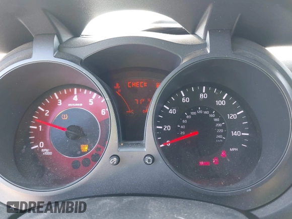 2013 Nissan Juke S with VIN JN8AF5MR4DT220551, listed as a IAAI auction lot 41834289 with 1 mi miles. Bid and sale history available at carsss.com. Image 15.