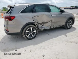 2019 Kia Sorento EX with VIN 5XYPH4A59KG534328, listed as a Copart auction lot 54894065 with 84,168 mi miles and Salvage title. Bid and sale history available at DreamBid. Image 3.