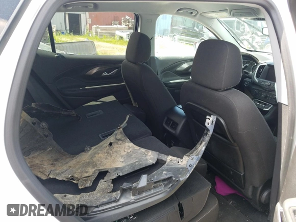2024 GMC Terrain SLE z VIN 3GKALTEG1RL276209, wystawiony jako Copart lot #61026725 z przebiegiem 66 331 mil mil oraz Szkoda całkowita • Salvage title. Historia ofert i sprzedaży dostępna na DreamBid. Obrazek 11.