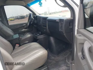 2012 Chevrolet Express Cargo Van with VIN 1GCWGFCA7C1121989, listed as a IAAI auction lot 42118853 with 214,478 mi miles. Bid and sale history available at carsss.com. Image 5.