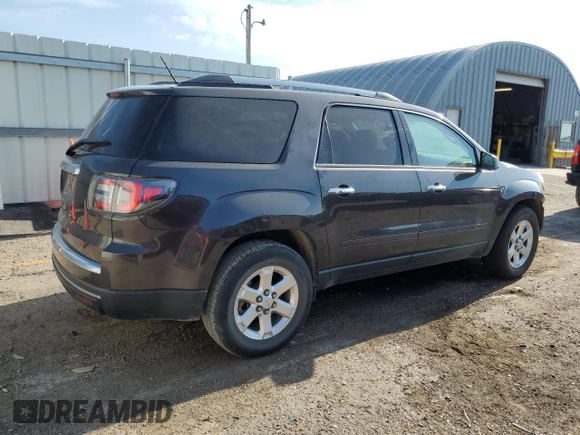 2015 GMC Acadia SLE with VIN 1GKKRNED9FJ385086, listed as a Copart auction lot 63508314 with 103,589 mi miles and Salvage Title. Bid and sale history available at DreamBid. Image 3.
