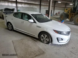 2015 Kia Optima Hybrid with VIN KNAGM4ADXF5084641, listed as a Copart auction lot 53036035 with 135,876 mi miles and Clean Title. Bid and sale history available at carsss.com. Image 4.