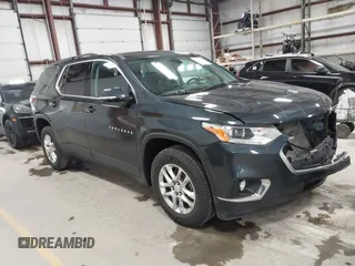 2020 Chevrolet Traverse LT Cloth with VIN 1GNERGKW6LJ241878, listed as a IAAI auction lot 41814011 with 74,344 mi miles. Bid and sale history available at carsss.com. Image 1.