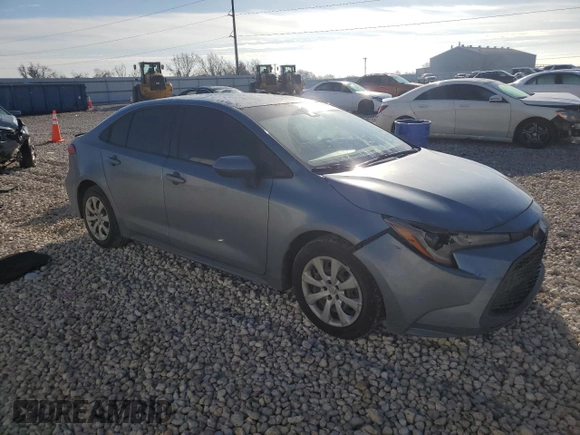 2020 Toyota Corolla LE with VIN JTDEPRAE8LJ039059, listed as a Copart auction lot 85534244 with 161,217 mi miles and Salvage Title. Bid and sale history available at carsss.com. Image 4.