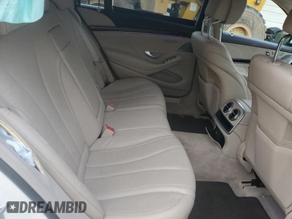 2017 Mercedes-Benz S 550 with VIN WDDUG8CB2HA318206, listed as a Copart auction lot 43399165 with 64,650 mi miles and Salvage Title. Bid and sale history available at carsss.com. Image 10.