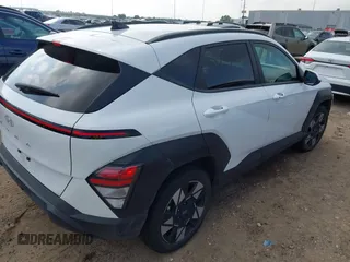 2024 Hyundai Kona SEL with VIN KM8HB3AB7RU181713, listed as a IAAI auction lot 42095983 with 21,569 mi miles. Bid and sale history available at carsss.com. Image 4.