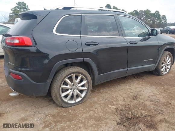 2014 Jeep Cherokee Limited with VIN 1C4PJMDS6EW241175, listed as a IAAI auction lot 41675245 with 126,381 mi miles. Bid and sale history available at carsss.com. Image 4.