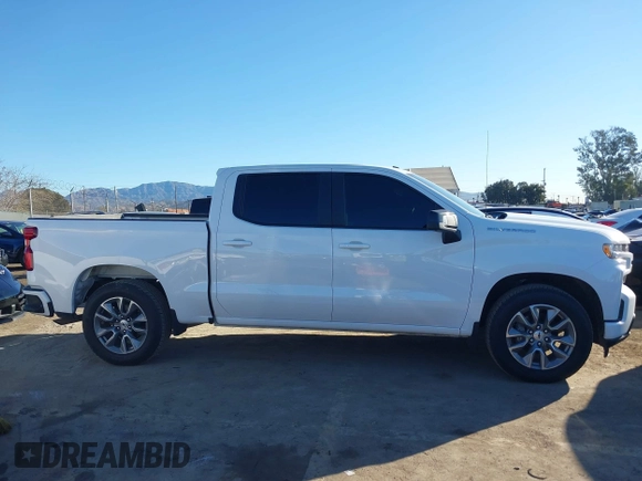 2022 Chevrolet Silverado 1500 RST with VIN 1GCPWDED6NZ123496, listed as a IAAI auction lot 41204485 with 34,735 mi miles. Bid and sale history available at carsss.com. Image 14.