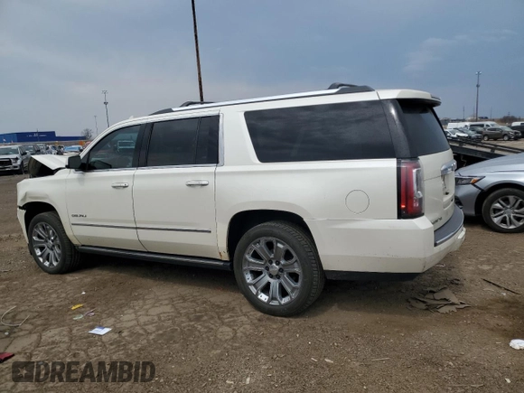 2015 GMC Yukon XL Denali with VIN 1GKS2JKJ2FR544877, listed as a Copart auction lot 53402665 with 0 mi miles and Clean Title. Bid and sale history available at carsss.com. Image 2.