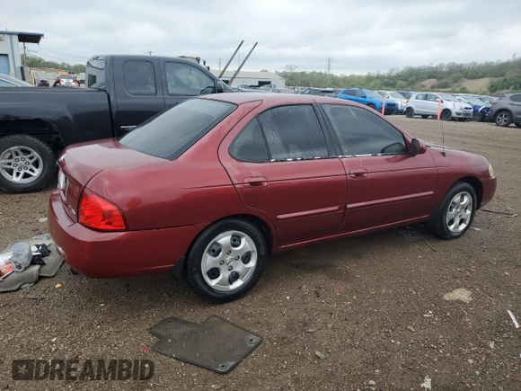 2004 Nissan Sentra S z VIN 3N1CB51D04L914542, wystawiony jako Copart lot #55175215 z przebiegiem 134 122 mil mil oraz Szkoda całkowita • Salvage title. Historia ofert i sprzedaży dostępna na DreamBid. Obrazek 3.