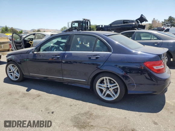 2013 Mercedes-Benz C 350 Sport with VIN WDDGF5HB7DA868759, listed as a Copart auction lot 58220784 with 70,909 mi miles and Salvage Title. Bid and sale history available at DreamBid. Image 2.