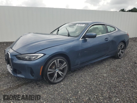 2023 BMW 4 Series 430i xDrive с VIN WBA73AP09PCL95500, выставлен на аукционе Copart как лот 75218424 с пробегом Не указан миль и Списание • Salvage title. История ставок и продаж доступна на DreamBid. Изображение 1.