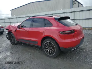 2018 Porsche Macan S z VIN WP1AB2A56JLB38449, wystawiony jako Copart lot #56634525 z przebiegiem Nie podano mil oraz Szkoda całkowita • Salvage title. Historia ofert i sprzedaży dostępna na DreamBid. Obrazek 2.