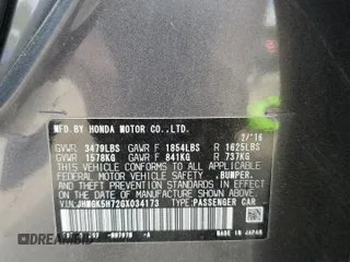 2016 Honda Fit EX with VIN JHMGK5H72GX034173, listed as a Copart auction lot 51821675 with 118,914 mi miles and Salvage Title. Bid and sale history available at DreamBid. Image 14.