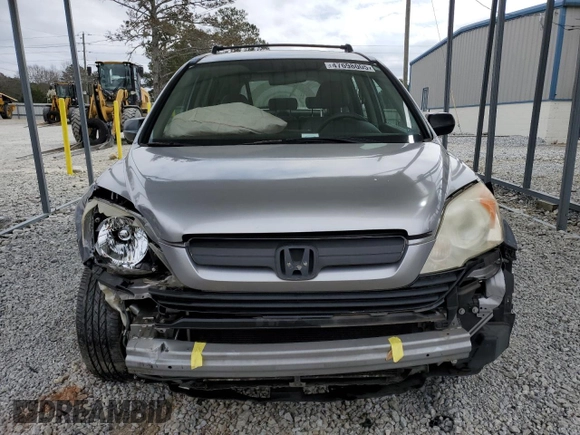 2007 Honda CR-V LX with VIN JHLRE38337C006539, listed as a Copart auction lot 47698005 with 143,858 mi miles and Salvage Title. Bid and sale history available at carsss.com. Image 5.