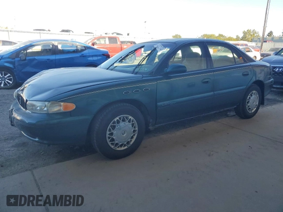 2002 Buick Century Custom with VIN 2G4WS52J821142641, listed as a Copart auction lot 74322174 with 0 mi miles and Salvage Title. Bid and sale history available at carsss.com. Image 1.