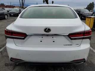 2018 Lexus LS with VIN JTHC51FF0J5000163, listed as a Copart auction lot 81822364 with 52,763 mi miles and Salvage Title. Bid and sale history available at carsss.com. Image 6.