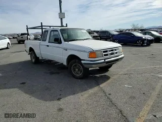 1994 Ford Ranger Splash with VIN 1FTCR14X9RPB77988, listed as a Copart auction lot 78437074 with 188,486 mi miles and Salvage Title. Bid and sale history available at carsss.com. Image 10.