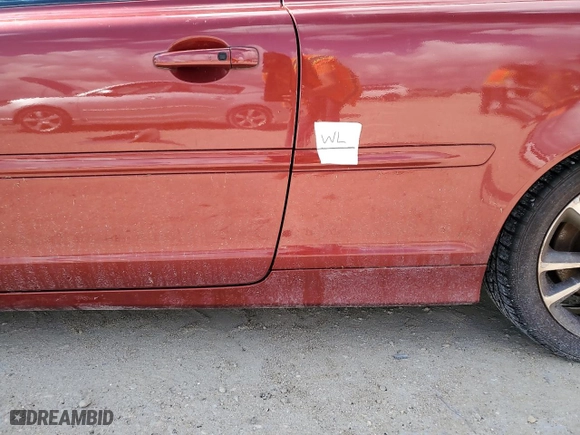 2011 Volvo C70 with VIN YV1672MC2BJ119617, listed as a Copart auction lot 73770074 with 0 mi miles and Salvage Title. Bid and sale history available at carsss.com. Image 12.