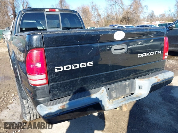 2004 Dodge Dakota Sport with VIN 1D7HG32N24S518815, listed as a IAAI auction lot 41408182 with 267,160 mi miles. Bid and sale history available at carsss.com. Image 14.