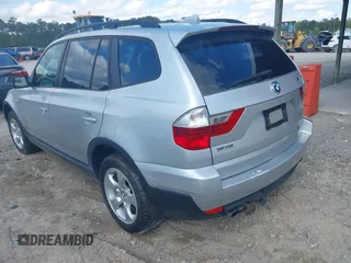 2007 BMW X3 3.0si with VIN WBXPC934X7WF21457, listed as a IAAI auction lot 41903881 with 1 mi miles. Bid and sale history available at carsss.com. Image 3.