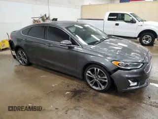 2019 Ford Fusion Titanium with VIN 3FA6P0D94KR261090, listed as a Copart auction lot 88571535 with 146,132 mi miles and Clean Title. Bid and sale history available at carsss.com. Image 4.