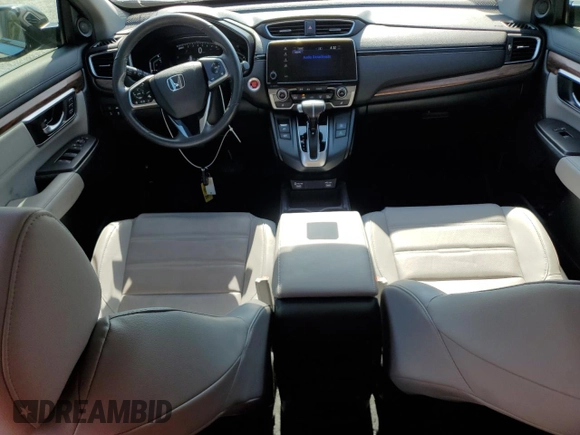 2022 Honda CR-V EX-L with VIN 5J6RW1H86NA013675, listed as a Copart auction lot 56299485 with 29,227 mi miles and Salvage title. Bid and sale history available at DreamBid. Image 8.