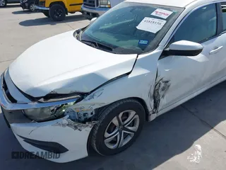 2016 Honda Civic Sedan LX with VIN 19XFC2F50GE059955, listed as a IAAI auction lot 41818158 with 123,282 mi miles. Bid and sale history available at carsss.com. Image 6.