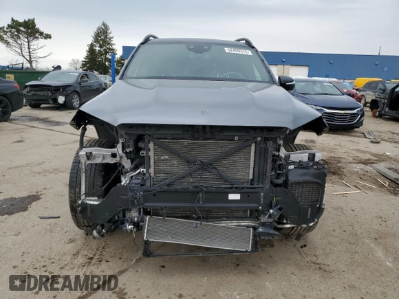 2021 Mercedes-Benz GLS with VIN 4JGFF8KE2MA472213, listed as a Copart auction lot 52400315 with 57,561 mi miles and Salvage Title. Bid and sale history available at carsss.com. Image 5.