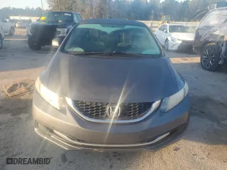 2013 Honda Civic Sdn LX with VIN 19XFB2F54DE252639, listed as a Copart auction lot 48790465 with 157,602 mi miles and Salvage Title. Bid and sale history available at carsss.com. Image 5.