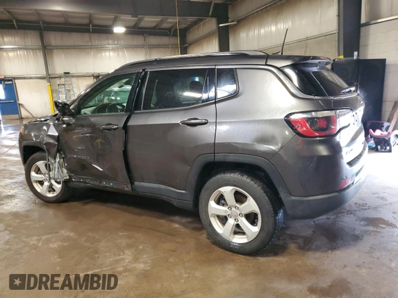 2019 Jeep Compass Latitude с VIN 3C4NJDBB4KT673422, выставлен на аукционе Copart как лот 60872845 с пробегом 77 270 миль миль и Списание • Salvage title. История ставок и продаж доступна на DreamBid. Изображение 2.