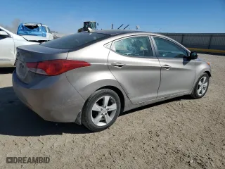 2013 Hyundai Elantra Limited PZEV with VIN 5NPDH4AE0DH231565, listed as a Copart auction lot 47442315 with 102,618 mi miles and Salvage Title. Bid and sale history available at carsss.com. Image 3.