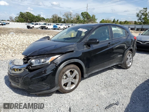 2021 Honda HR-V LX with VIN 3CZRU5H39MM731966, listed as a Copart auction lot 52126215 with 24,474 mi miles and Non Repairable. Bid and sale history available at carsss.com. Image 1.